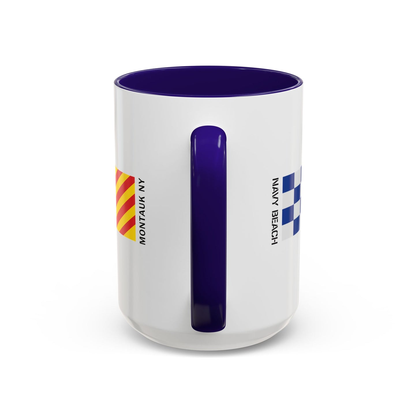Navy Beach Colorful Mugs