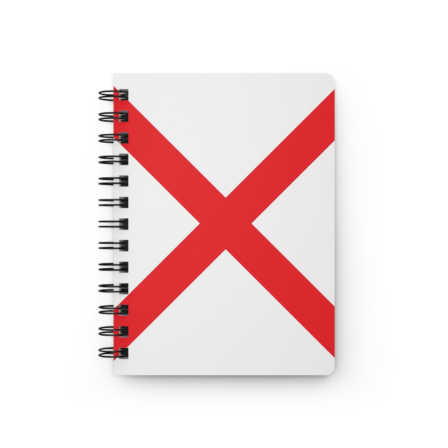 Navy Beach V Flag Spiral Bound Notebook