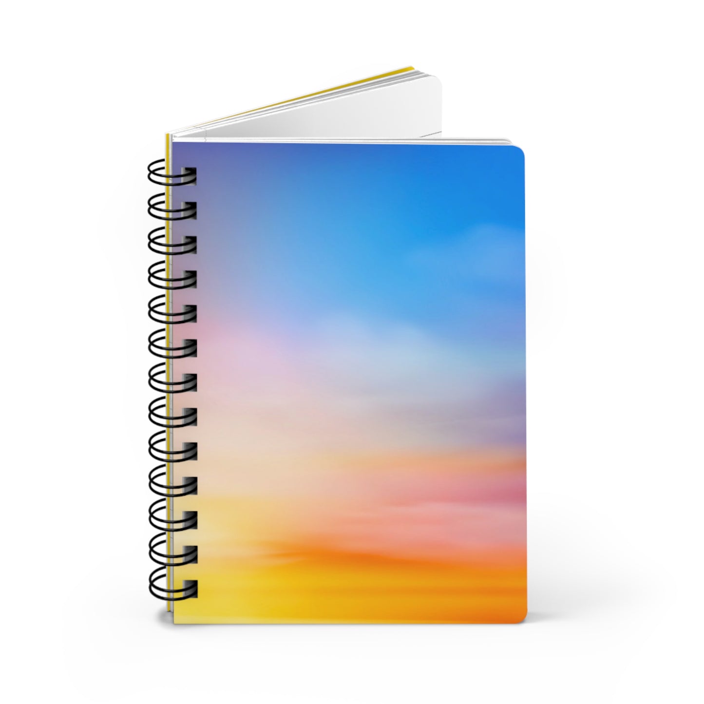 Dramatic Sunset Spiral Bound Notebook
