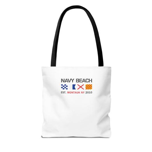 Have Hold Love Cherish Navy Beach Weddings Tote