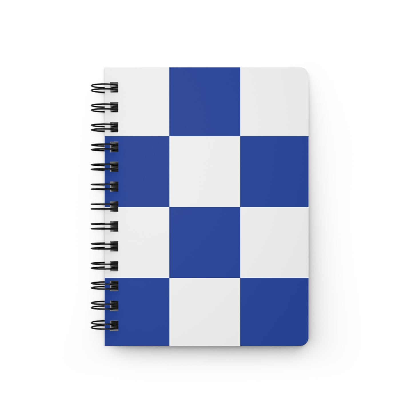 Navy Beach N Flag Spiral Bound Notebook