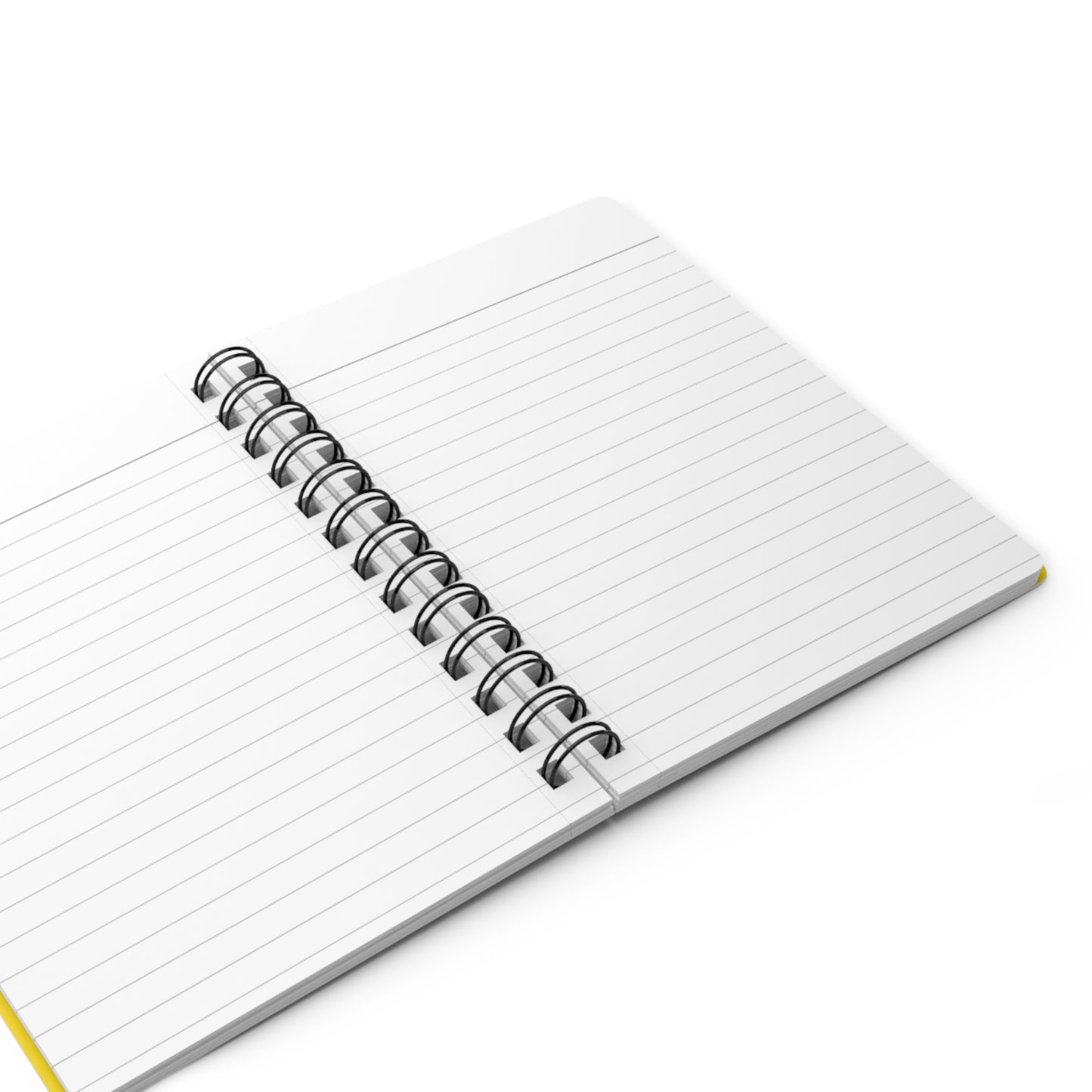 Navy Beach Y Flag Spiral Bound Notebook