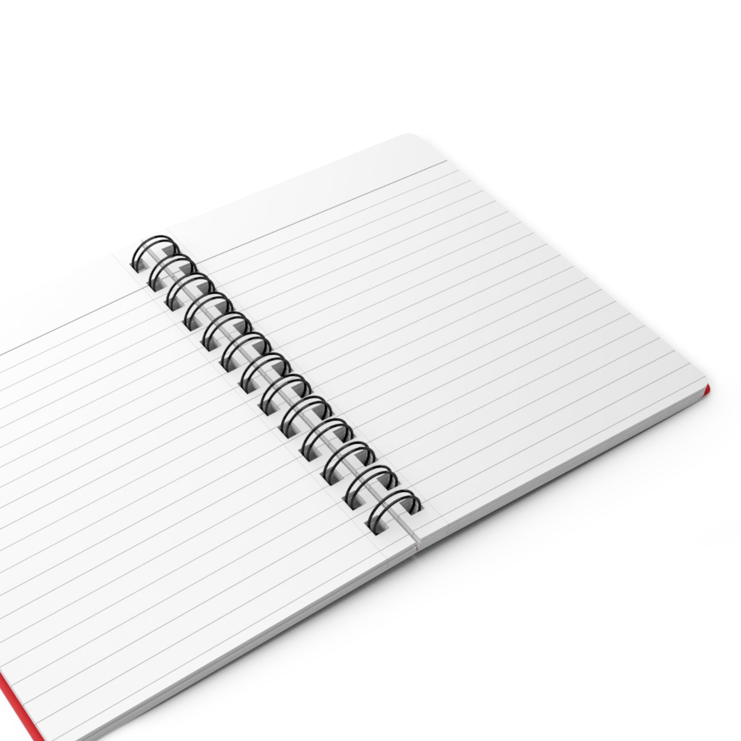 Navy Beach V Flag Spiral Bound Notebook