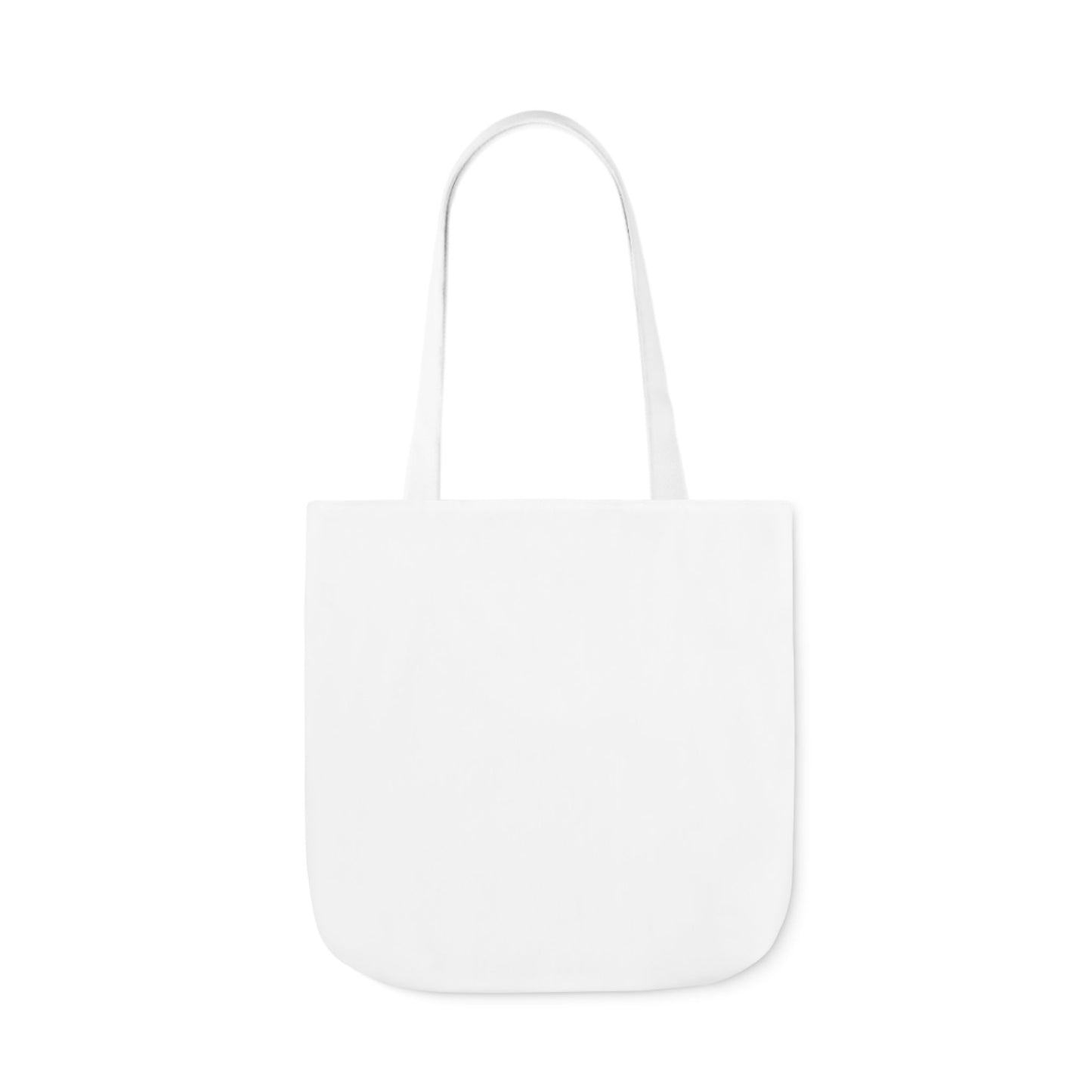 Sunset Club White Canvas Tote