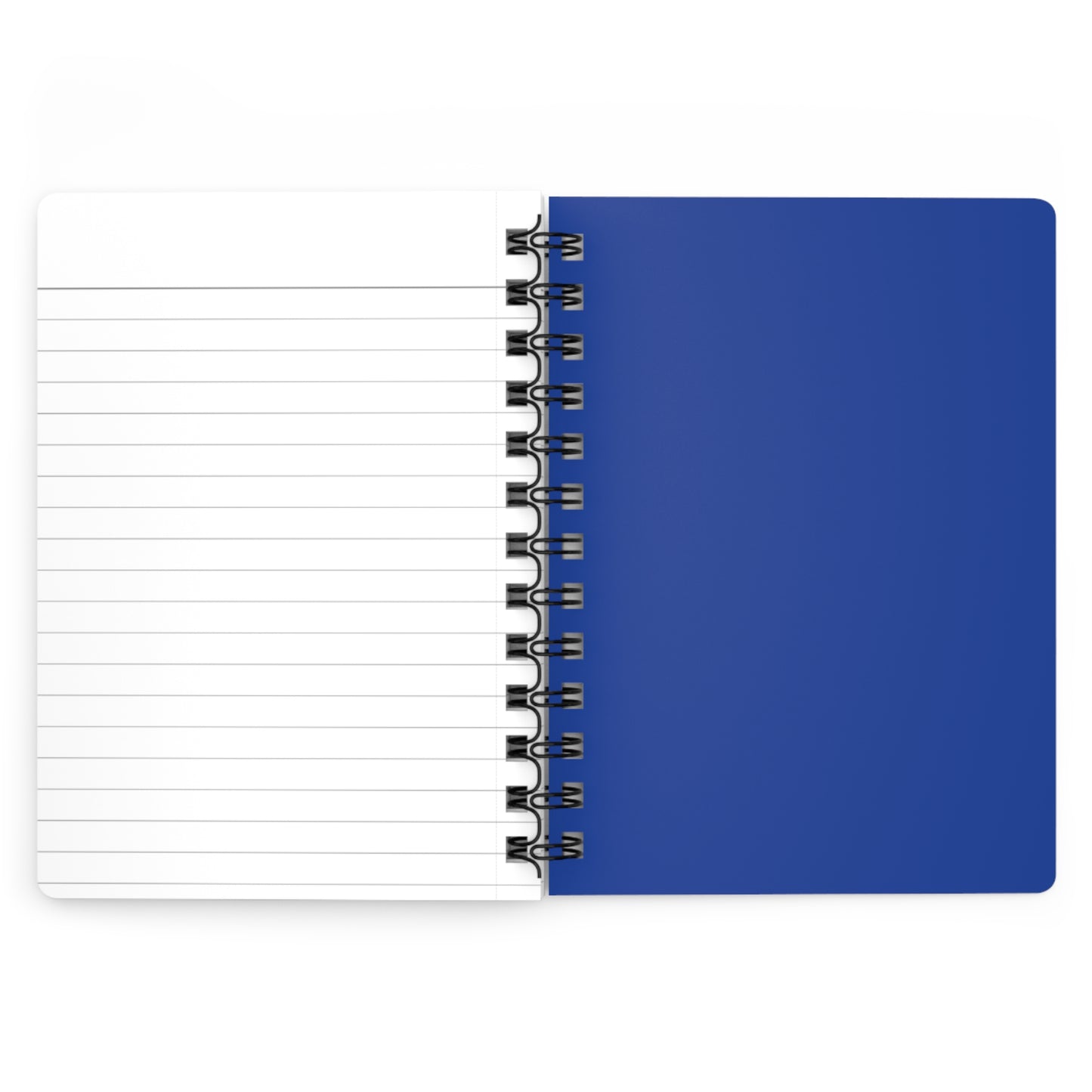 Navy Beach N Flag Spiral Bound Notebook