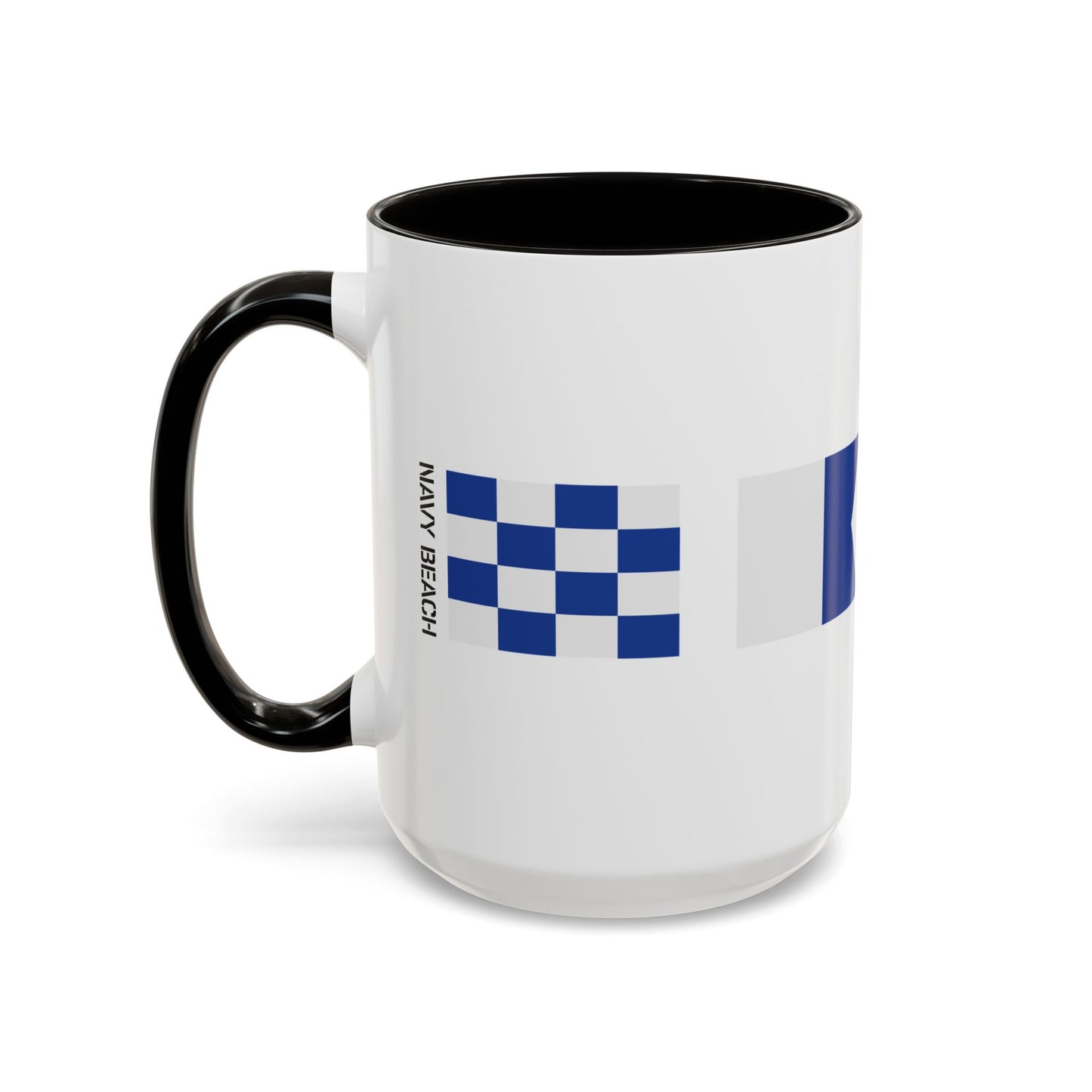 Navy Beach Colorful Mugs