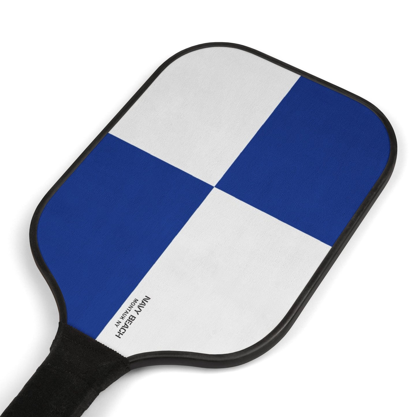 Navy Beach N Flag Pickleball Kit