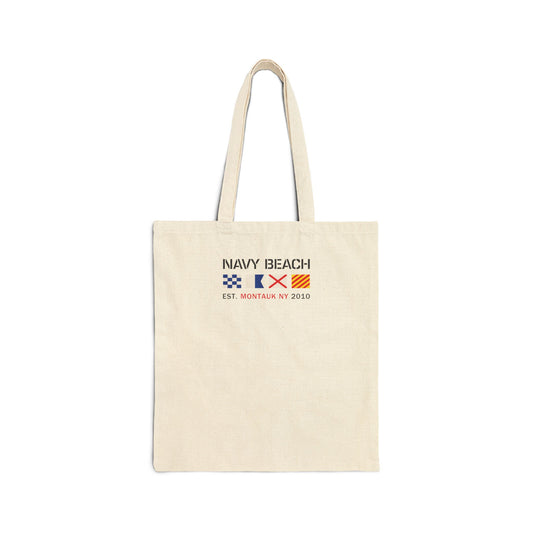 Have Hold Love Cherish Navy Beach Weddings Cotton Canvas Tote Bag