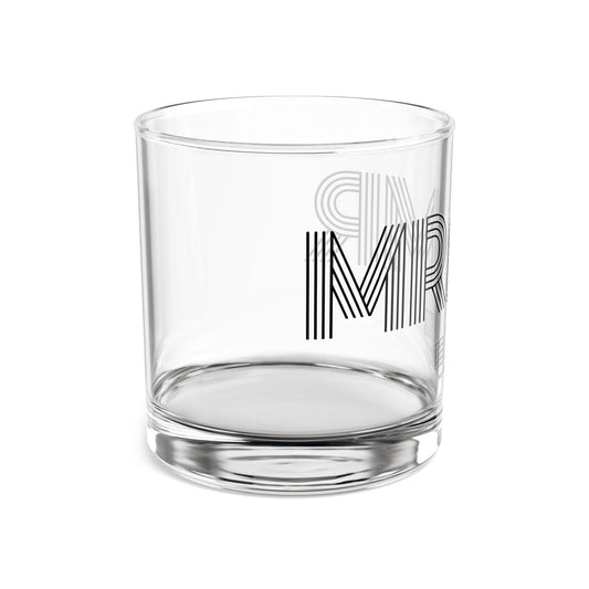 Mr & Mr Navy Beach Weddings Rocks Glass