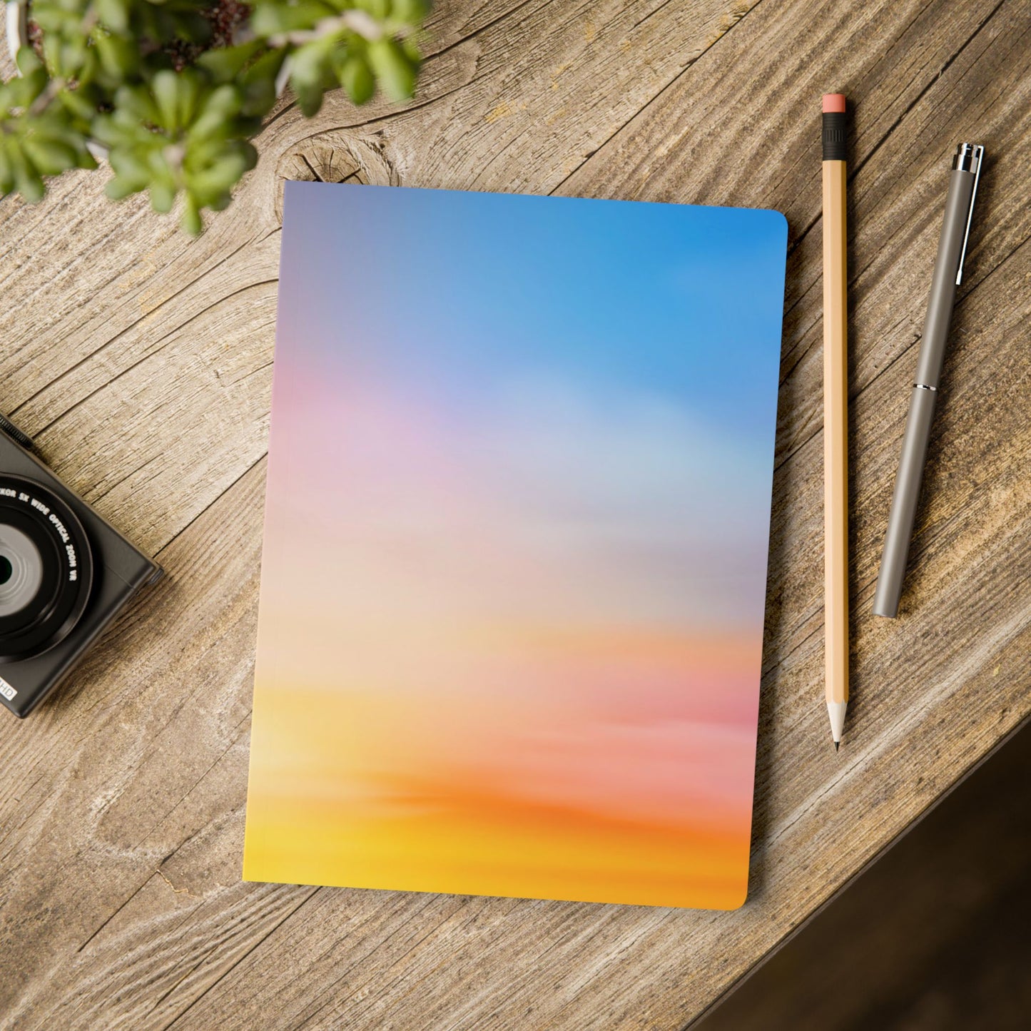 Dramatic Sunset Softcover Journal