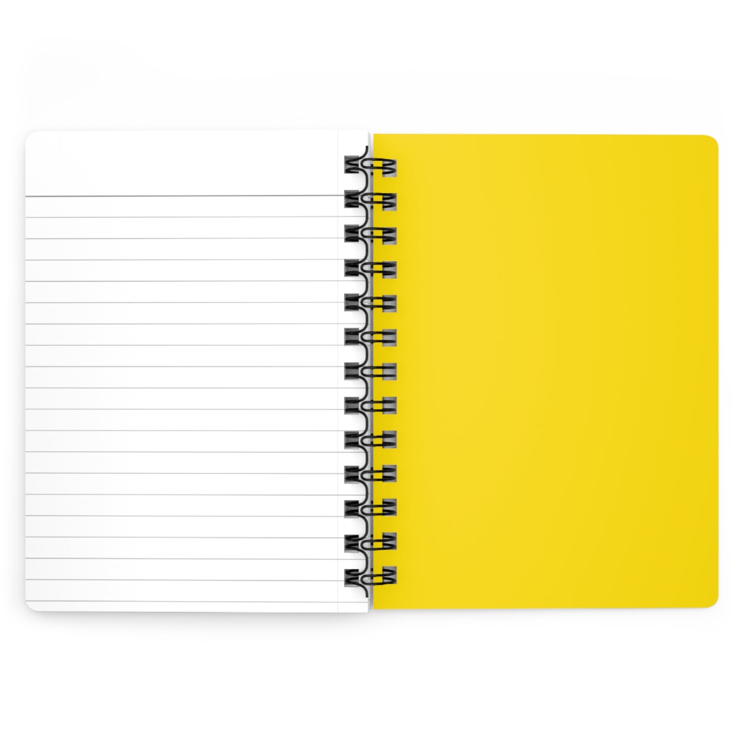 Navy Beach Y Flag Spiral Bound Notebook