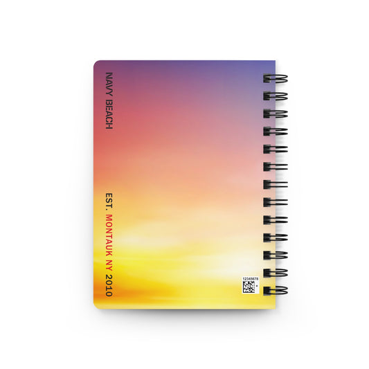 Dramatic Sunset Spiral Bound Notebook
