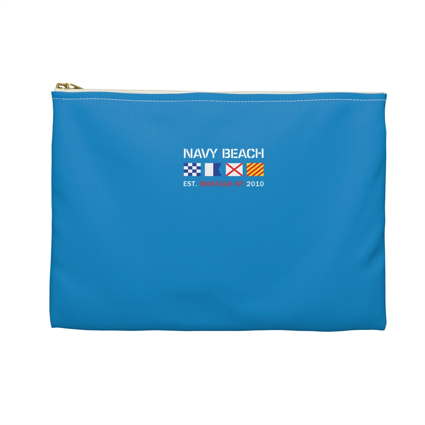 Pochette d'accessoires Navy Beach Seascape