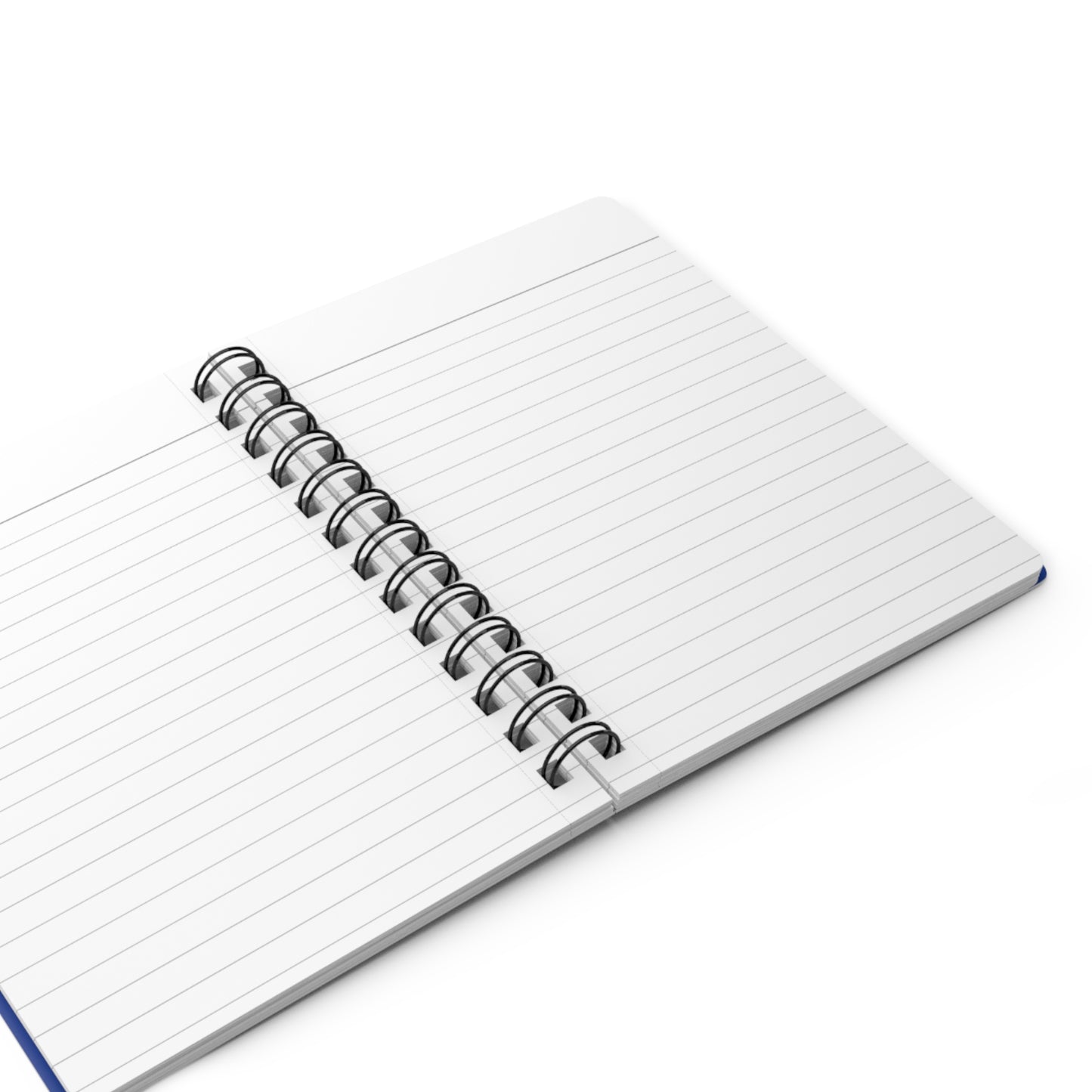 Navy Beach N Flag Spiral Bound Notebook