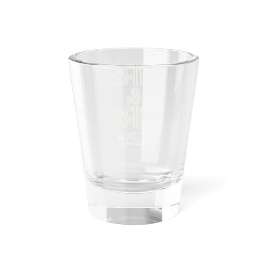 Mrs & Mrs Navy Beach Weddings Shot Glass