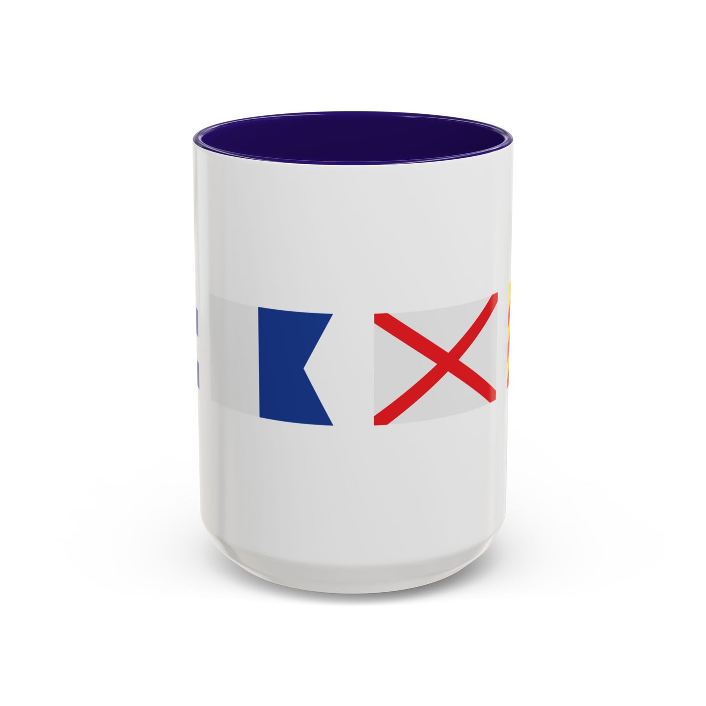 Navy Beach Colorful Mugs