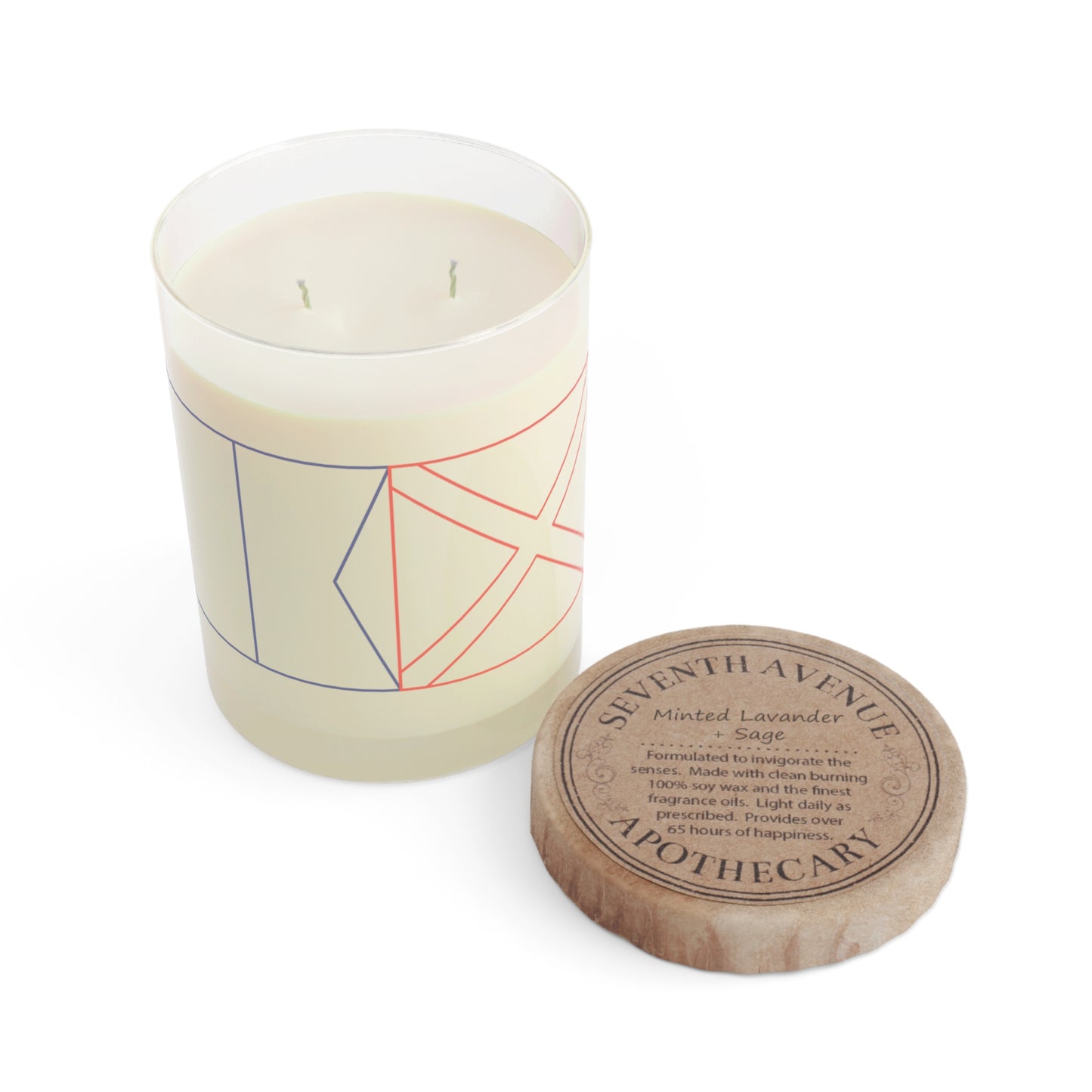 Navy Beach Scented Candle