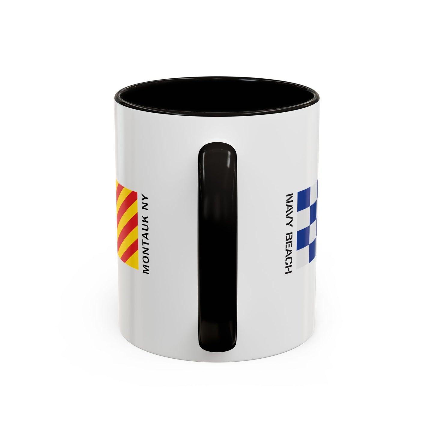 Navy Beach Colorful Mugs