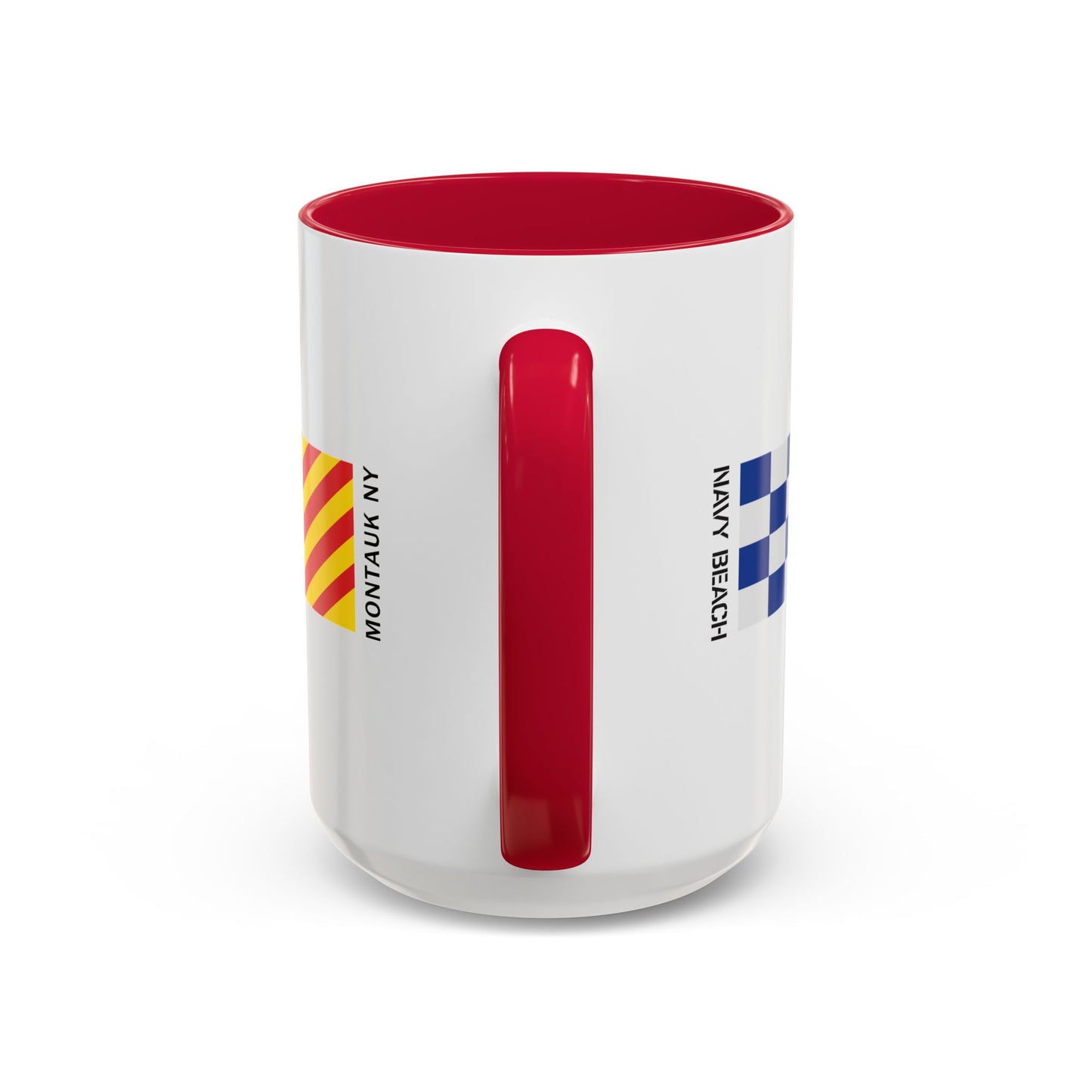 Navy Beach Colorful Mugs