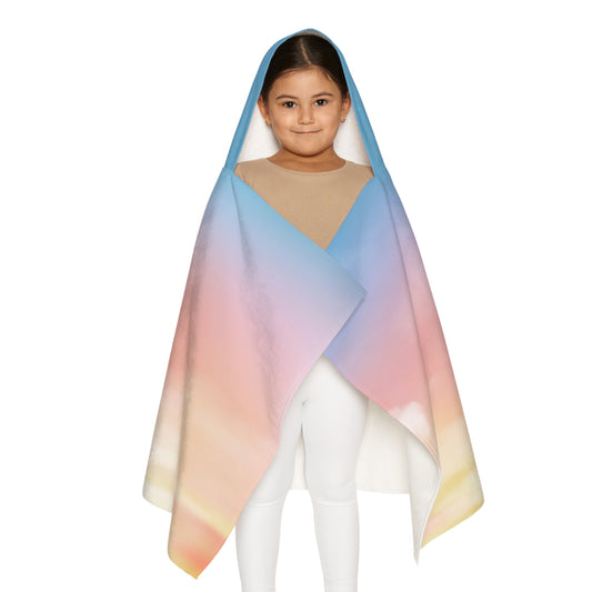 Pastel Sunset Youth Hooded Towel