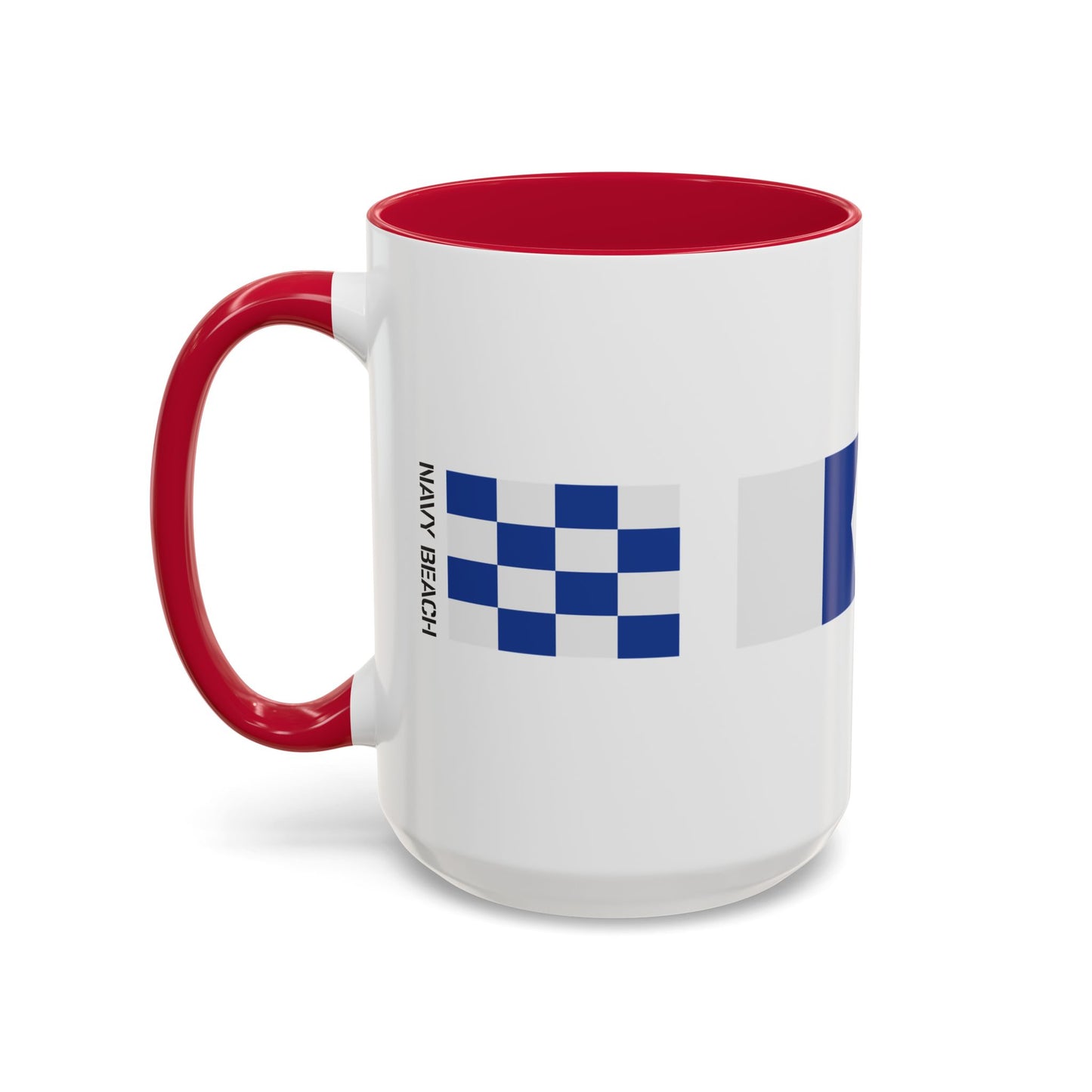 Navy Beach Colorful Mugs