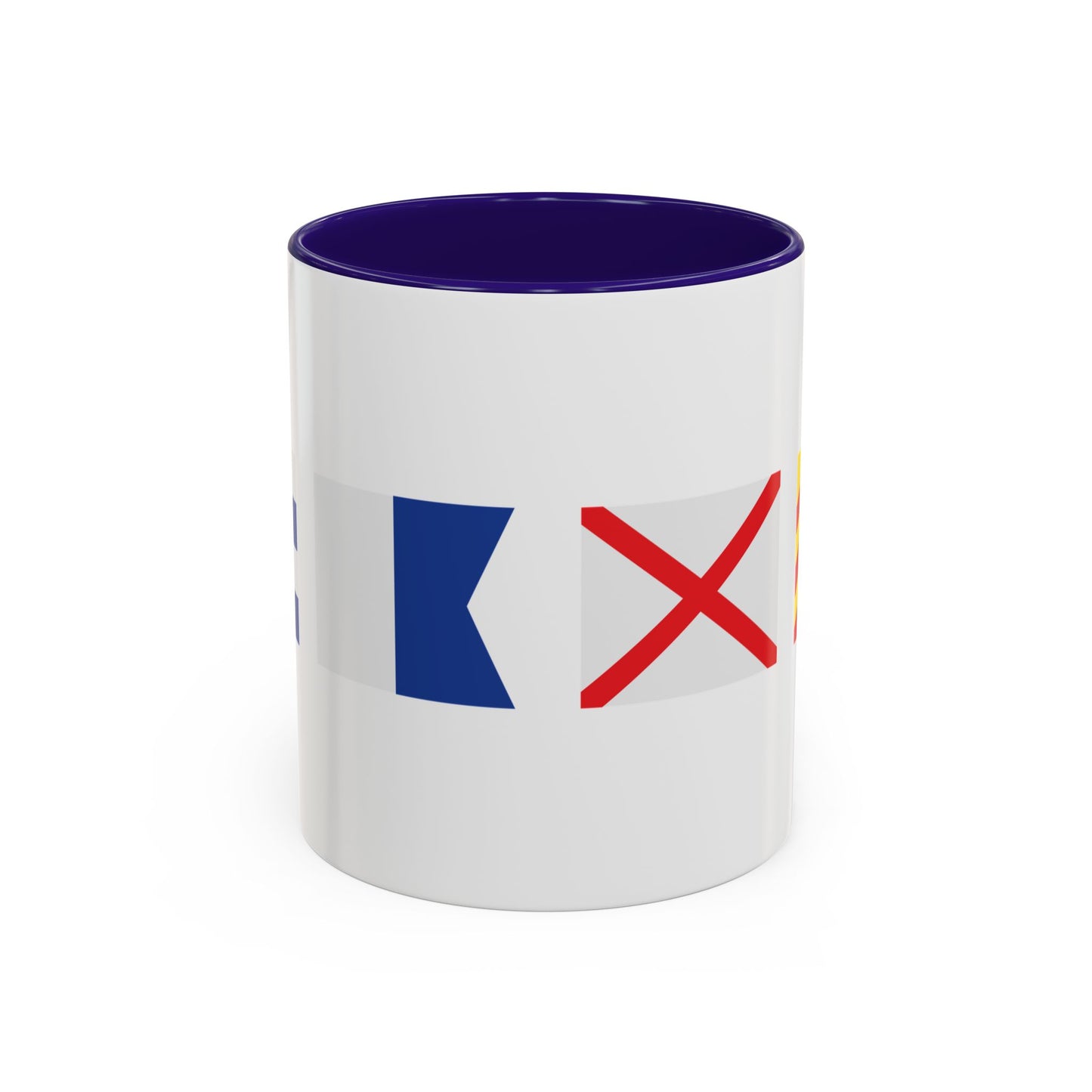 Navy Beach Colorful Mugs