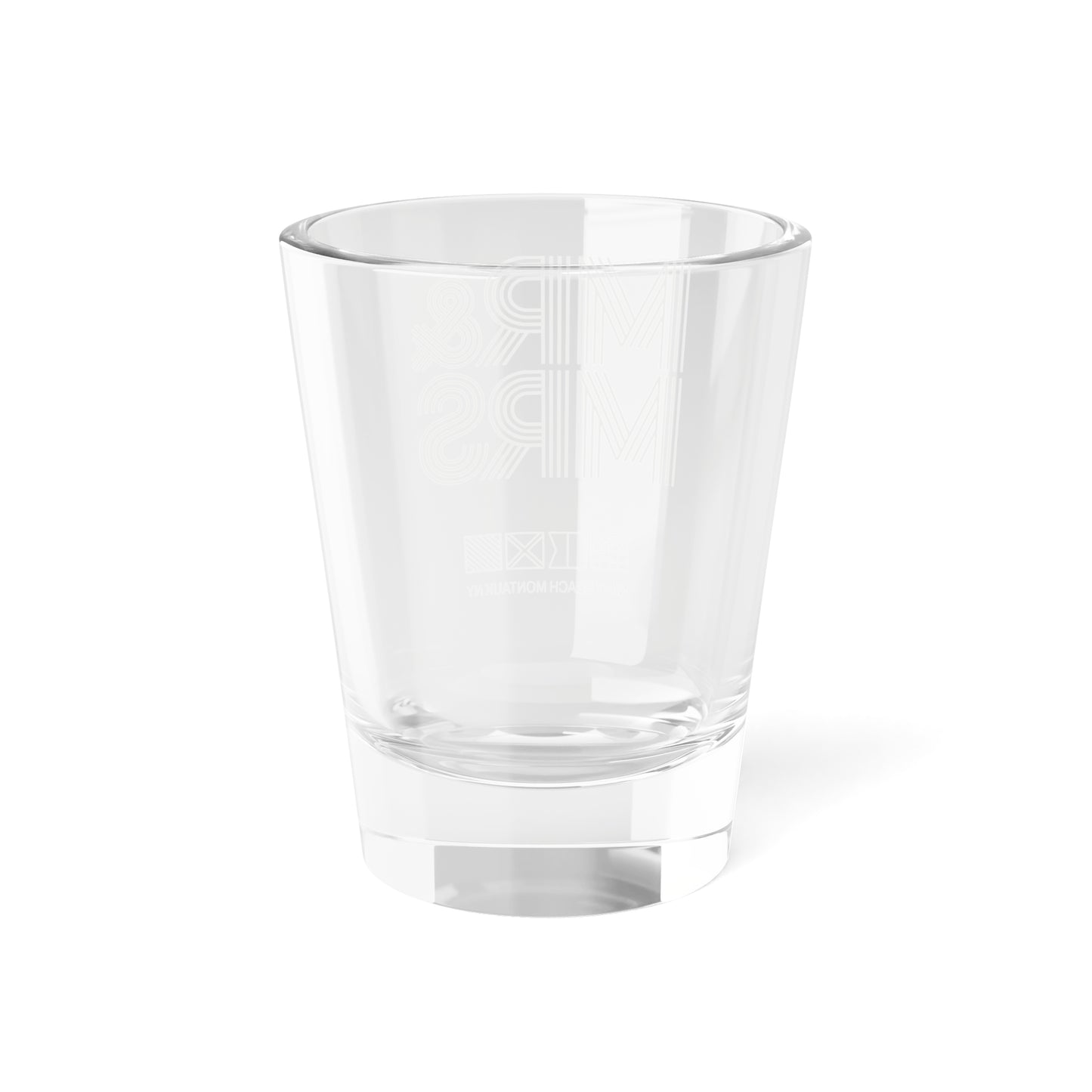 Mr & Mrs Navy Beach Weddings Shot Glass