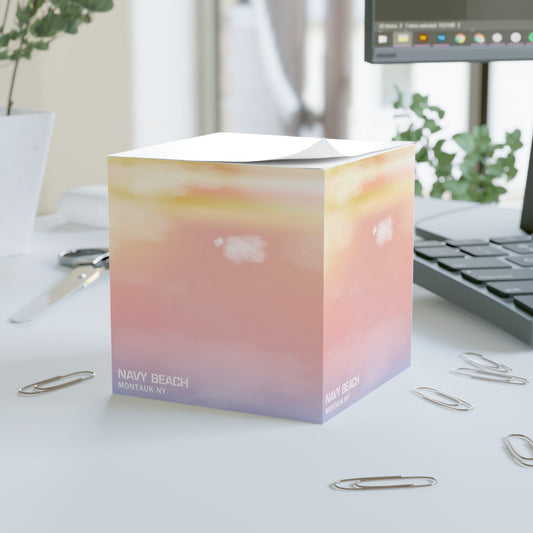 Pastel Sunset Note Cube