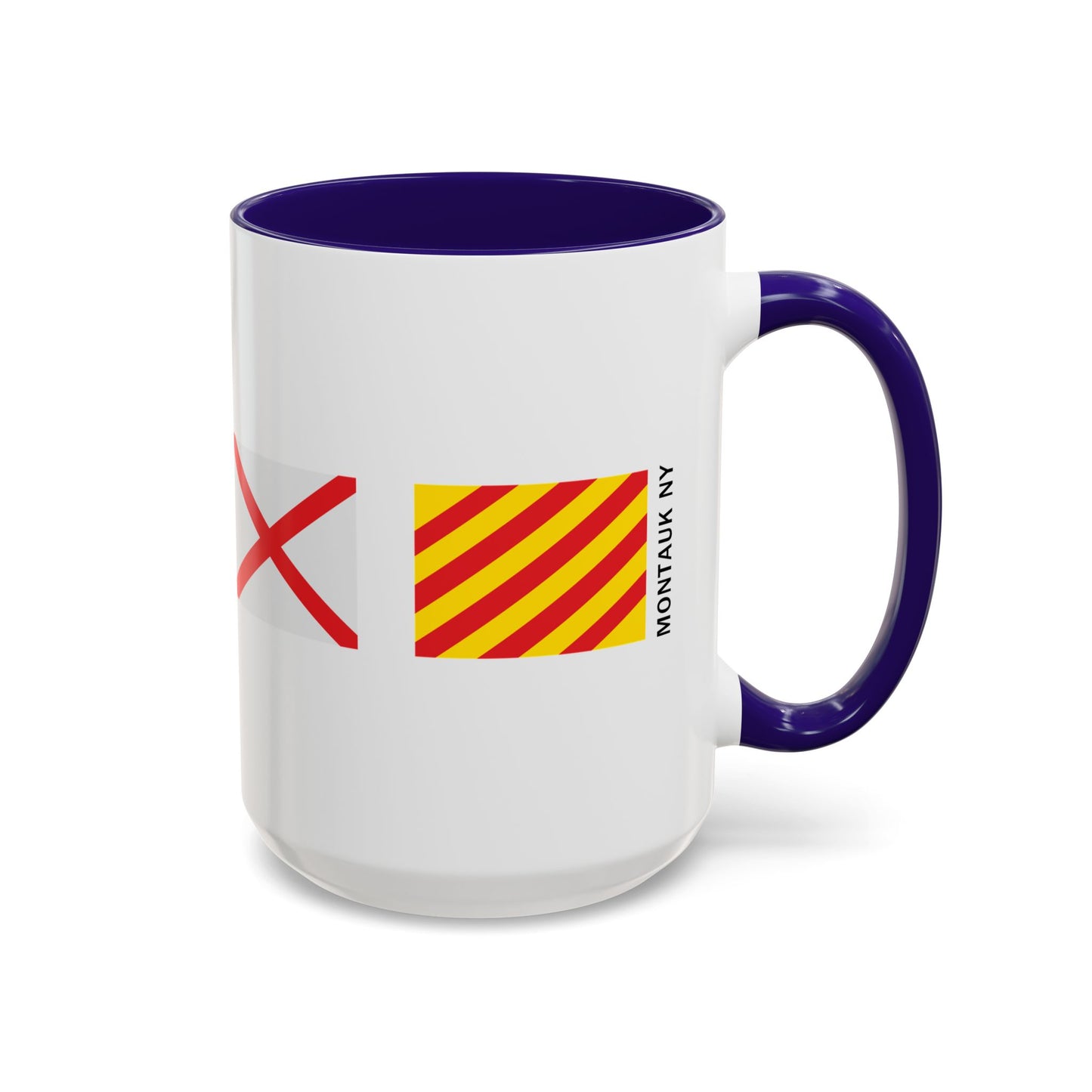 Navy Beach Colorful Mugs