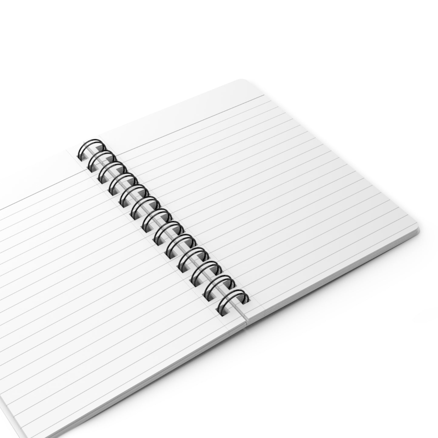 Navy Beach A Flag Spiral Bound Notebook