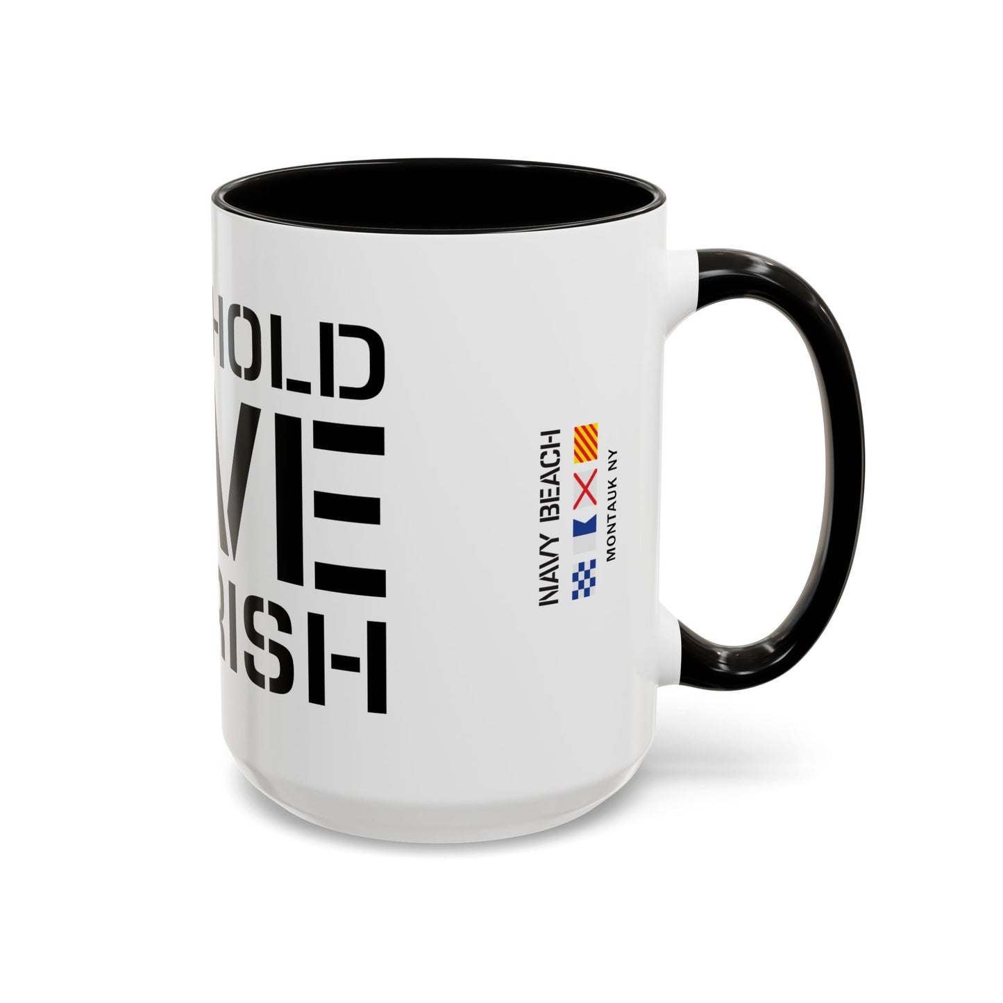 Have Hold Love Cherish Navy Beach Weddings Colorful Mugs