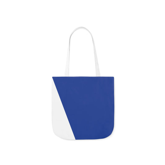 Navy Beach A Flag Canvas Tote