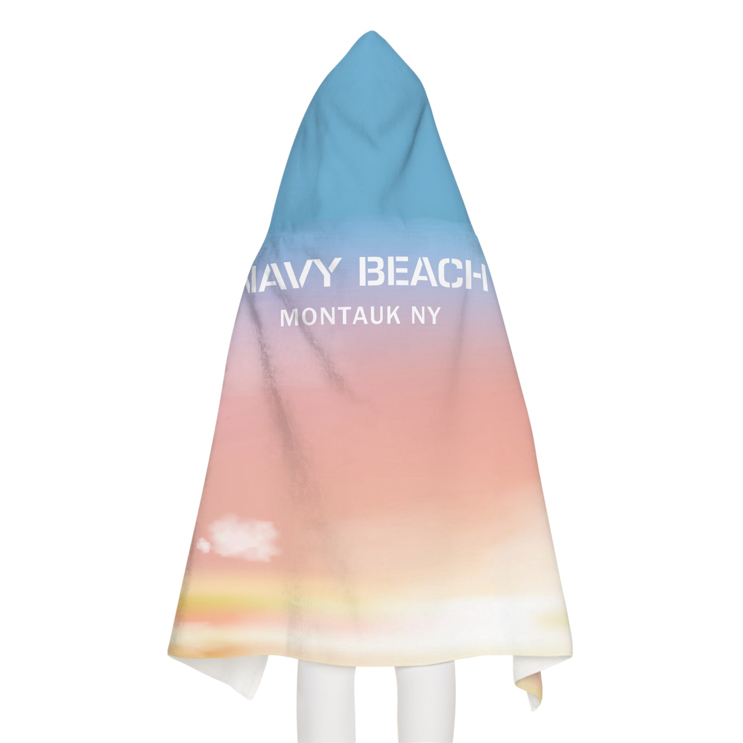 Pastel Sunset Youth Hooded Towel