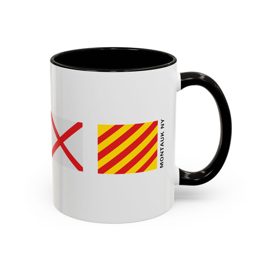 Navy Beach Colorful Mugs