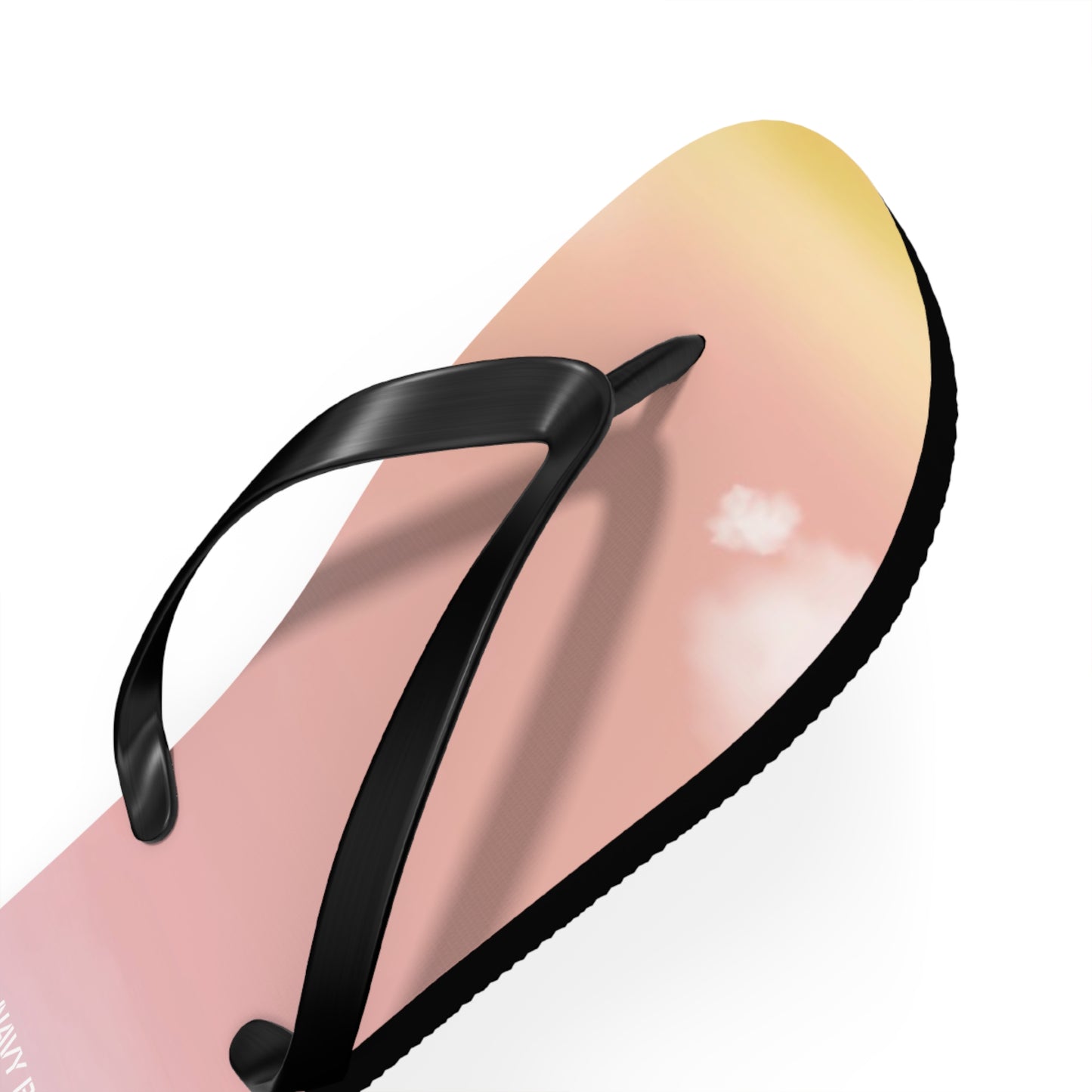 Pastel Sunset Flip Flops