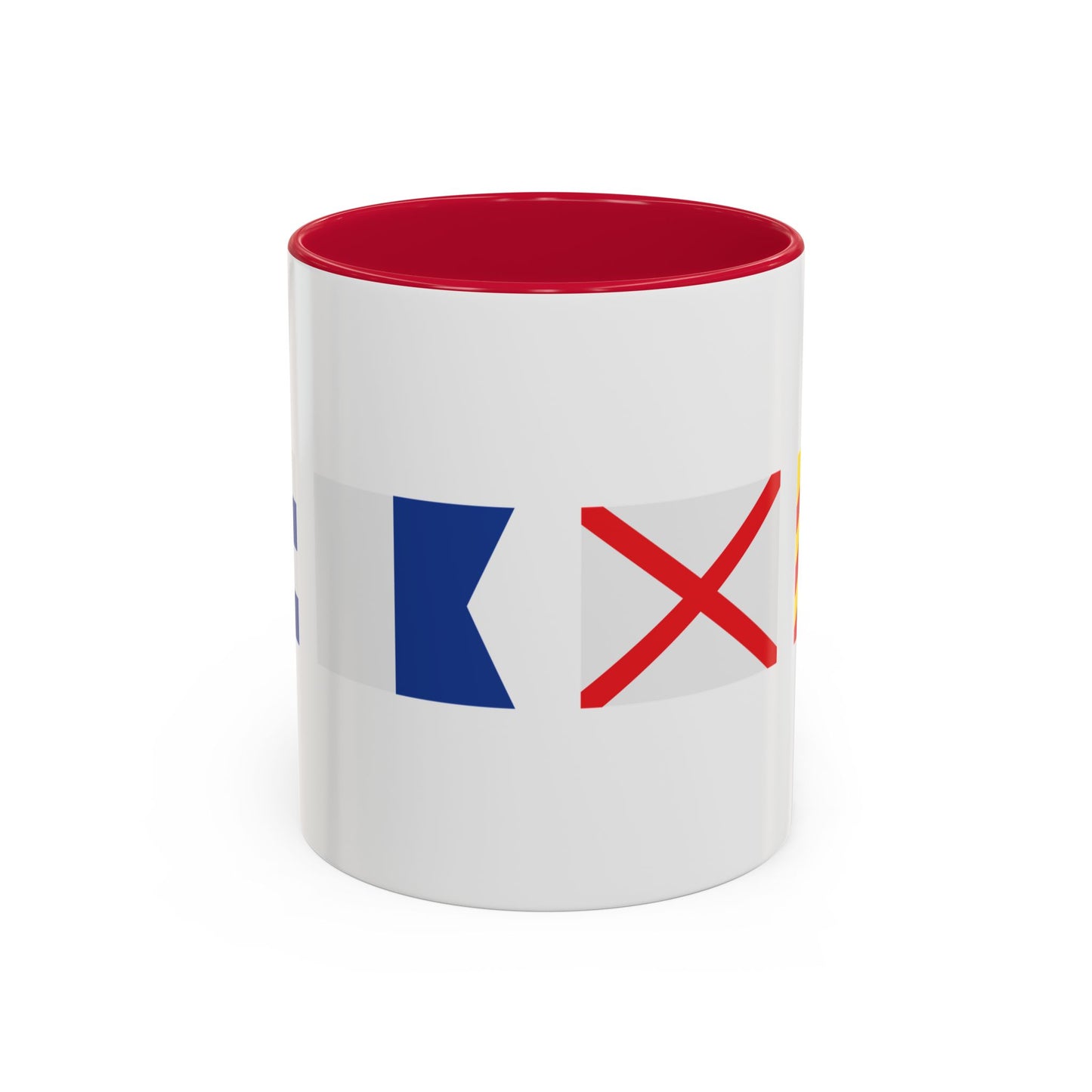 Navy Beach Colorful Mugs