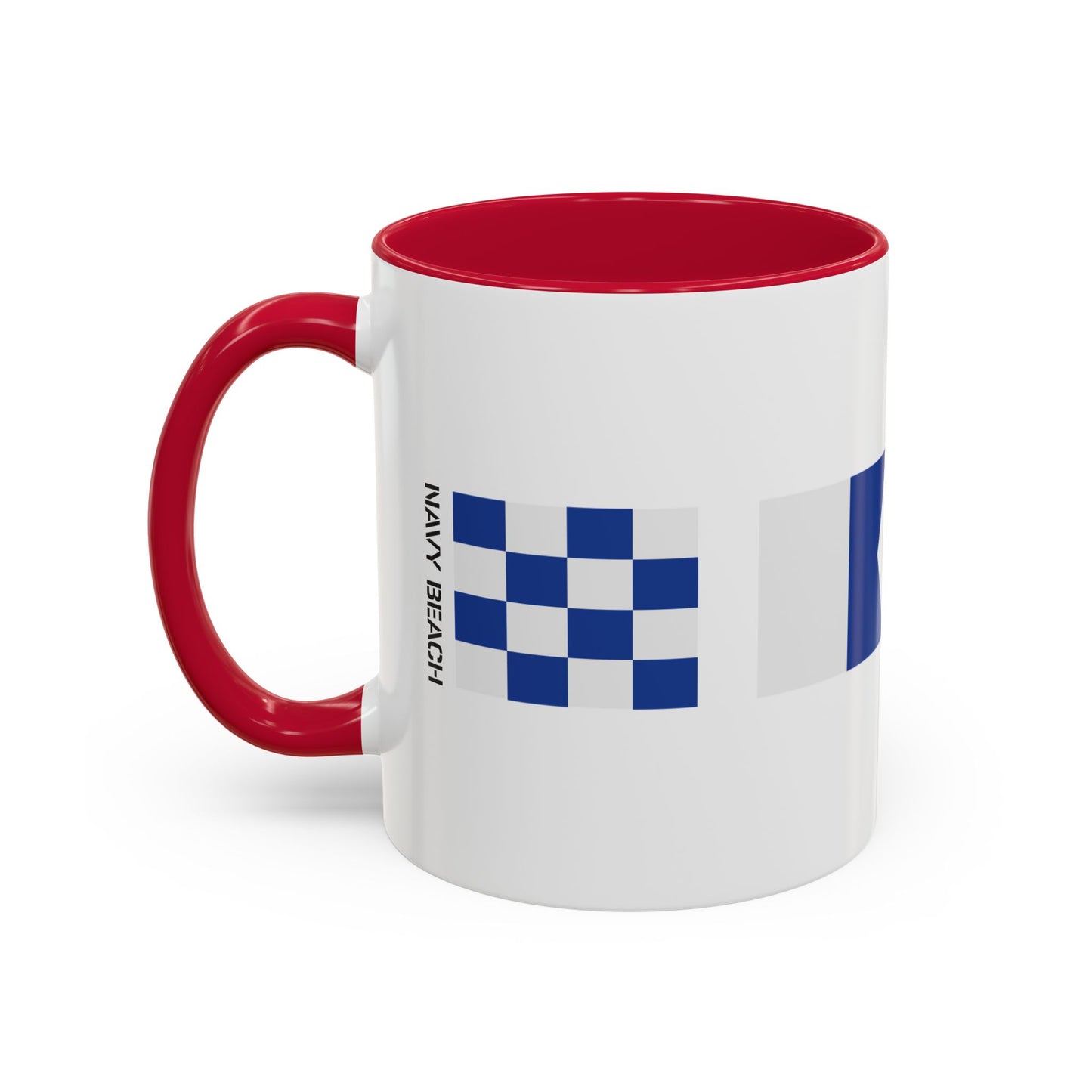 Navy Beach Colorful Mugs