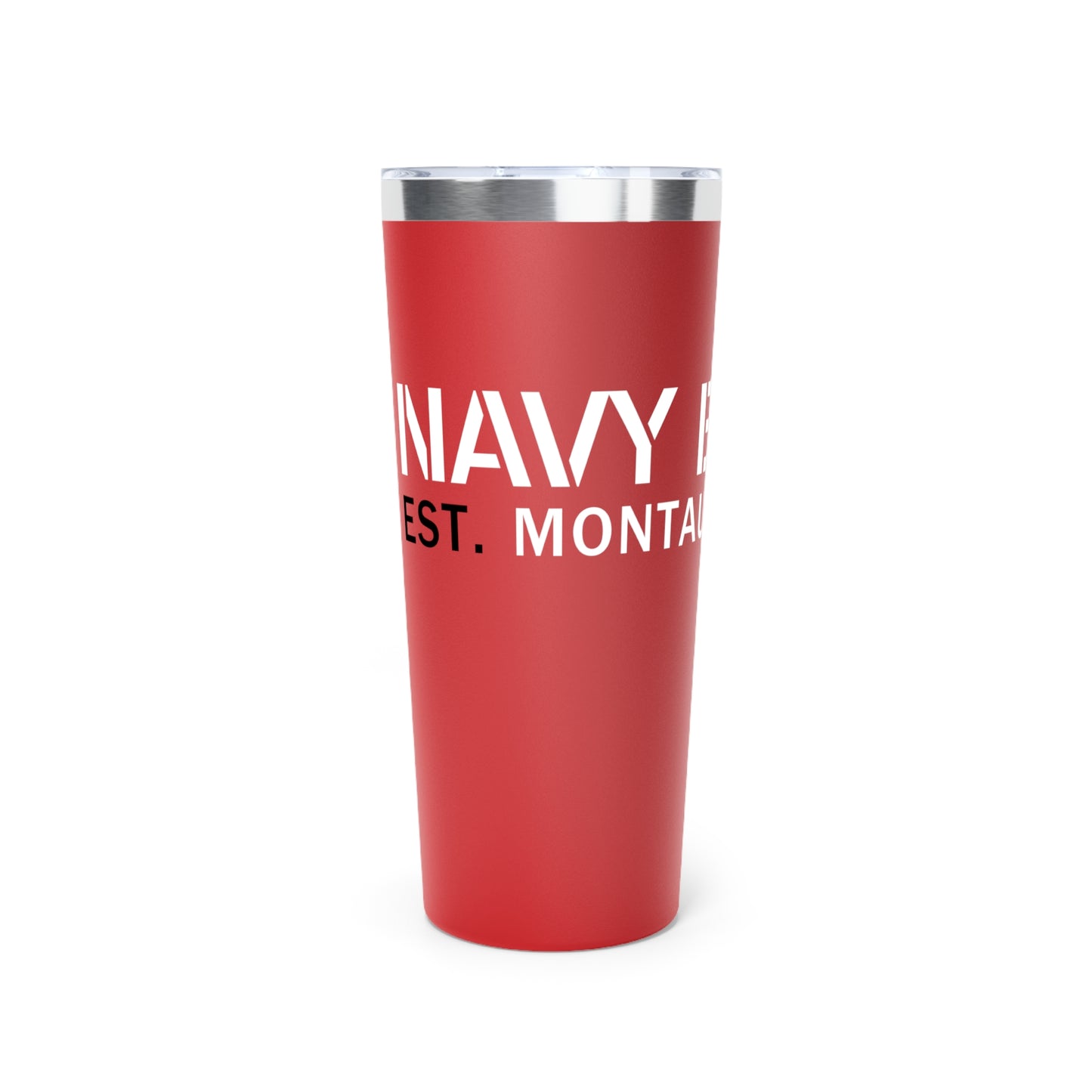 Navy Beach Copper Vacuum Insulated Tumbler