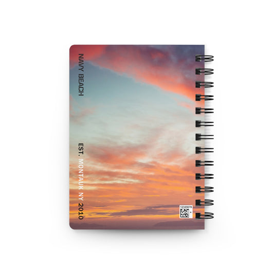 Cloudy Sunset Spiral Bound Notebook