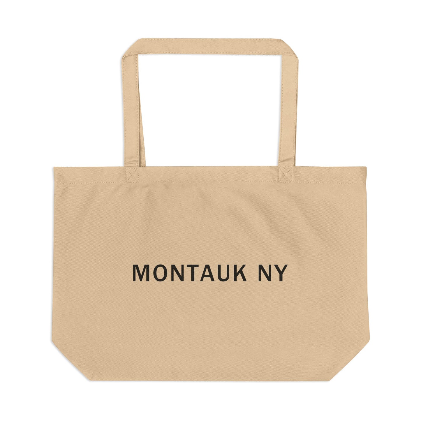 Navy Beach Scene Eco Tote