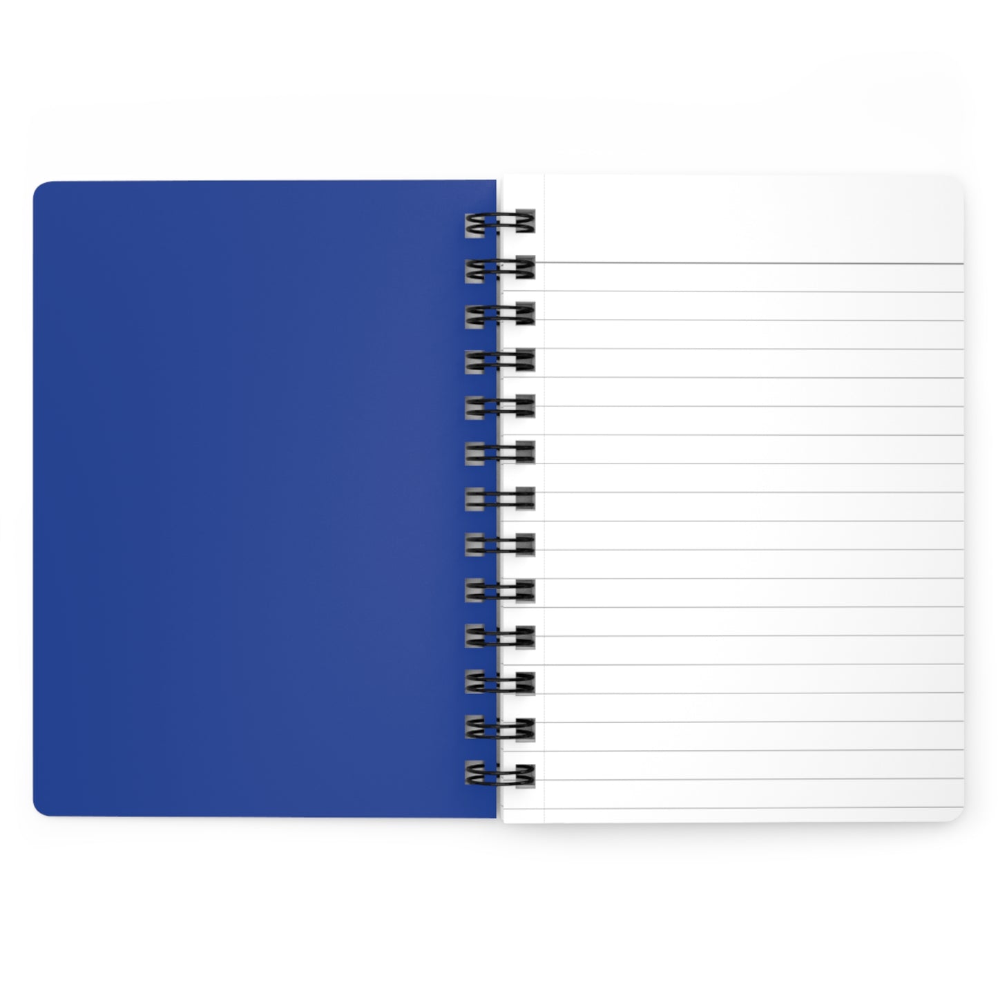 Navy Beach N Flag Spiral Bound Notebook
