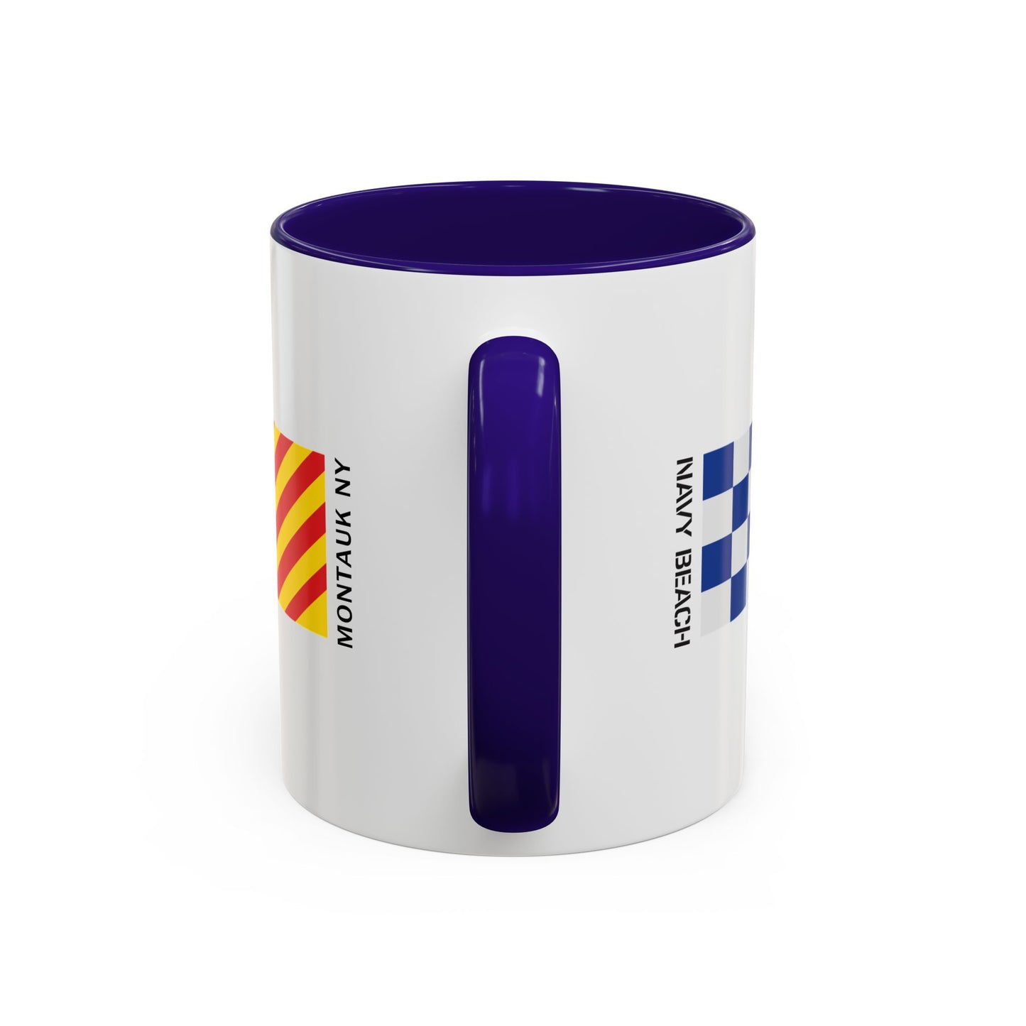 Navy Beach Colorful Mugs