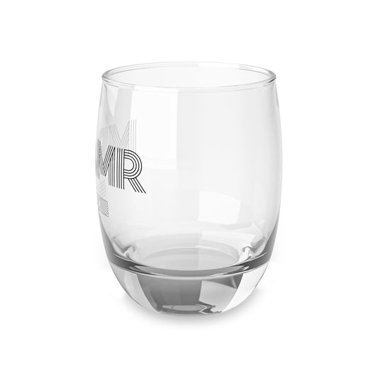 Mr & Mr Navy Beach Weddings Whiskey Glass