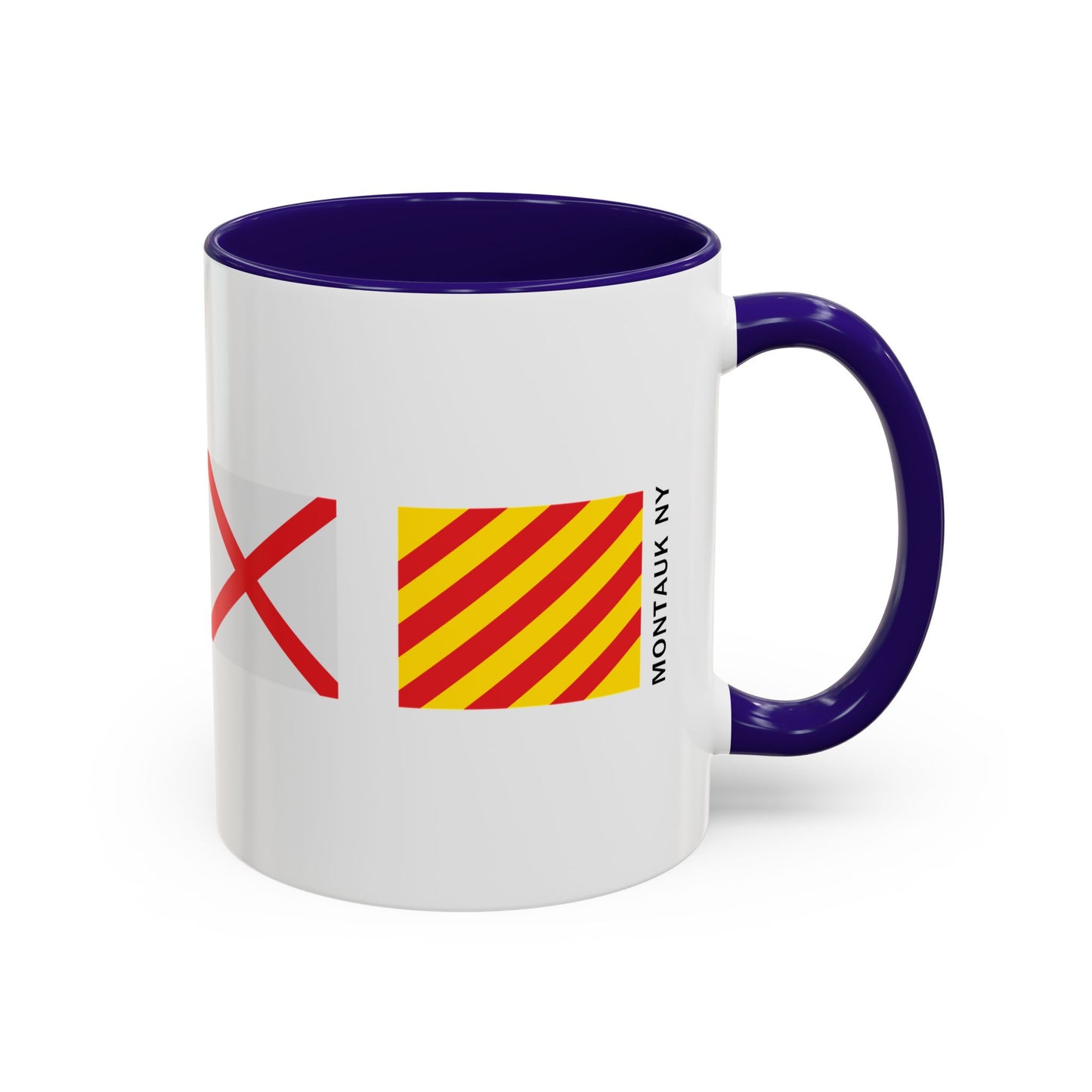 Navy Beach Colorful Mugs