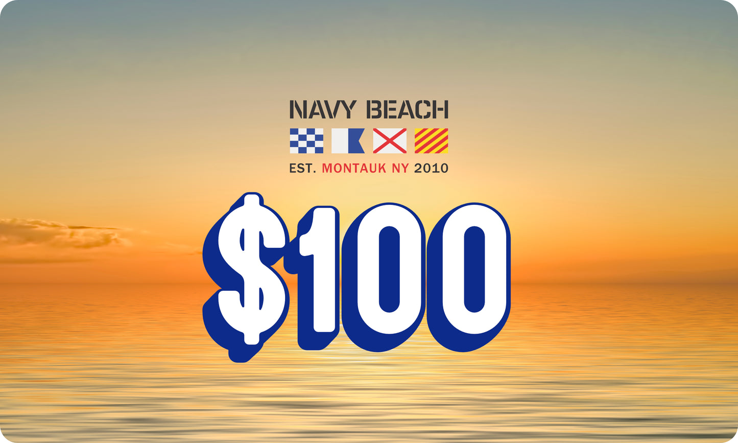 Navy Beach Shop Gift Cards