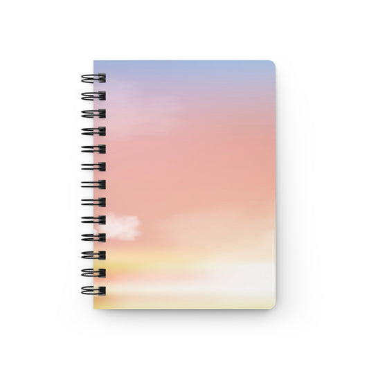 Pastel Sunset Spiral Bound Notebook