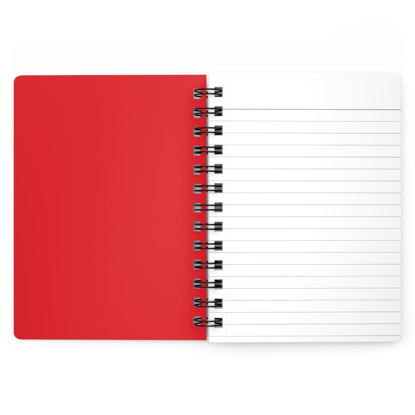 Navy Beach V Flag Spiral Bound Notebook
