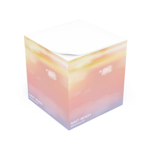 Pastel Sunset Note Cube