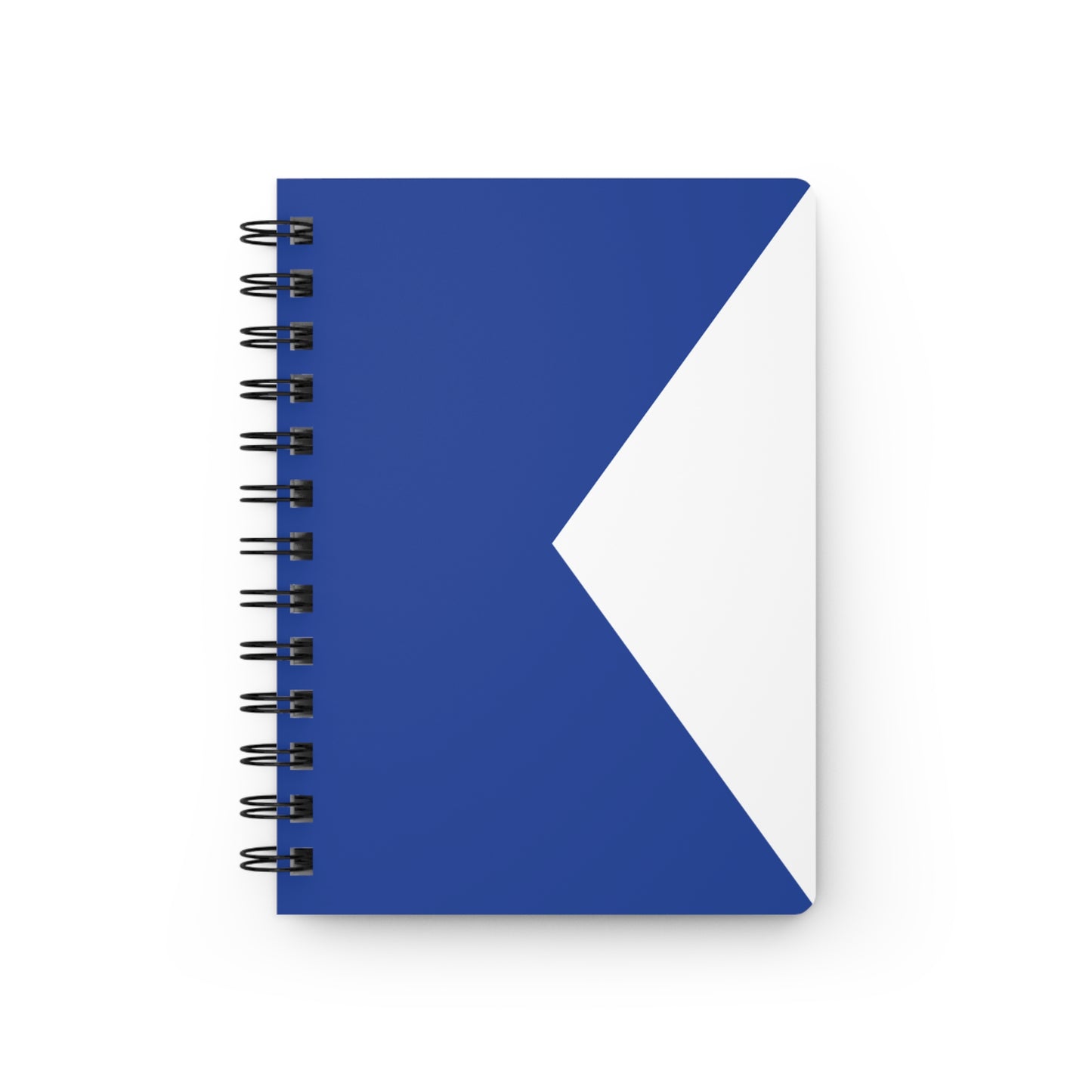 Navy Beach A Flag Spiral Bound Notebook