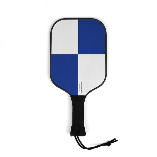 Navy Beach N Flag Pickleball Kit